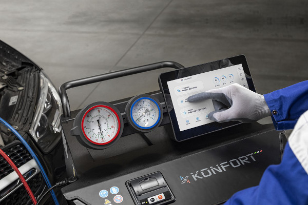 TEXA Konfort Touch display