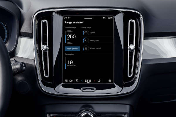 Check-up Media Volvo XC40 Recharge panel