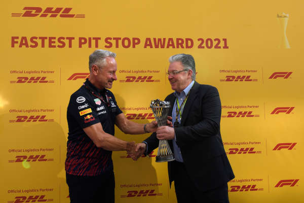 Check-up Media DHL Fastest Pit Stop award 2