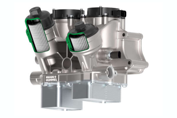 Check-up Media e-axle oil filter module