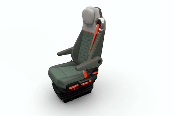 Check-up Media HELLA PM50 truck seat