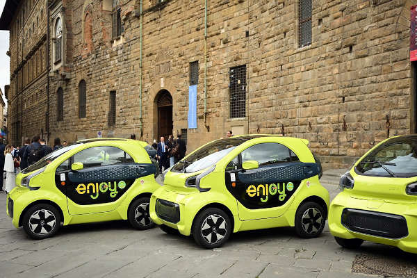 Check-up Media Eni XEV Firenze fleet