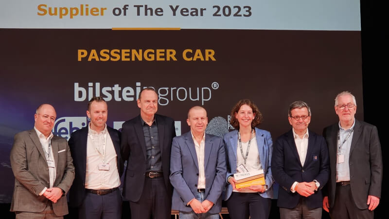 Check-up Media bilstein group Supplier of The Year award