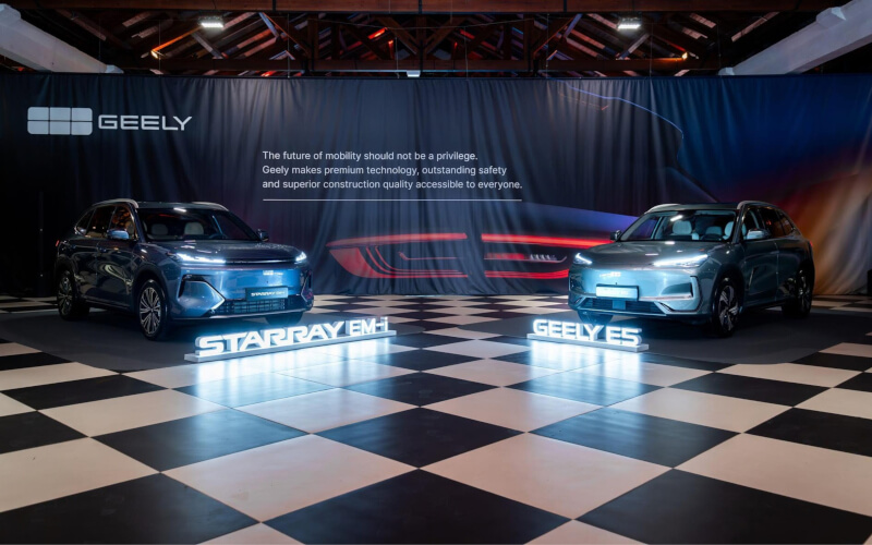 Check-up Media Geely E5 Starray