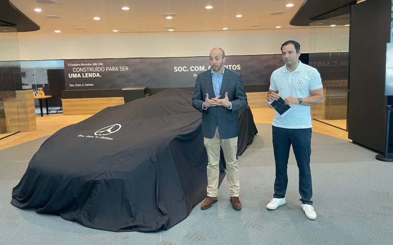 Check-up Media Mercedes-AMG ONE Soc. Com. C. Santos Aquiles Pinto