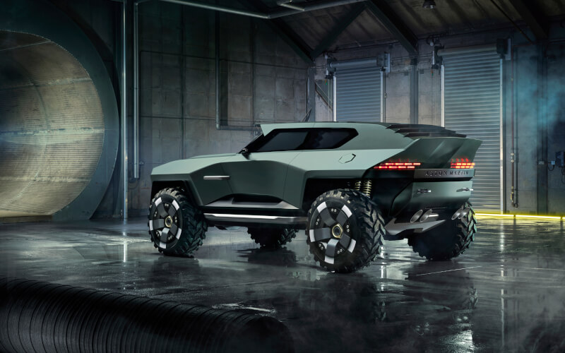 Check-up Media Aston Martin Dreadnought rear