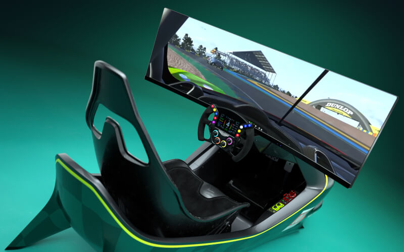 Check-up Media Aston Martin simulator 2