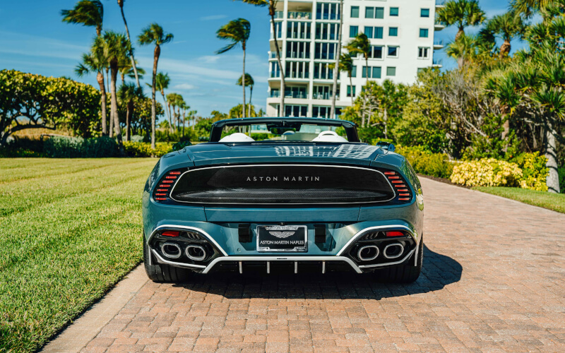 Check-up Media Aston Martin Vanquish Volante Wave Edition rear