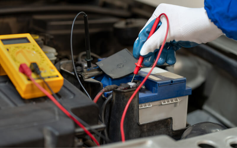 Check-up Media battery check 2