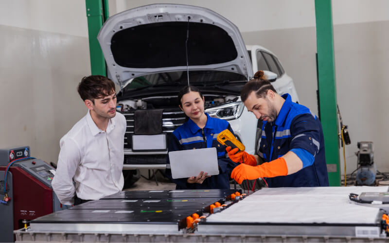Check-up Media battery testing