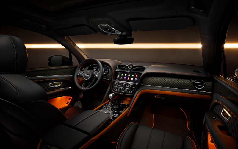 Check-up Media Bentley Bentayga S Black Edition interior