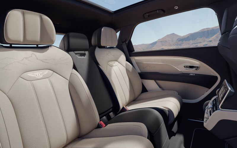 Check-up Media Bentley Bentayga Artenara Edition seats