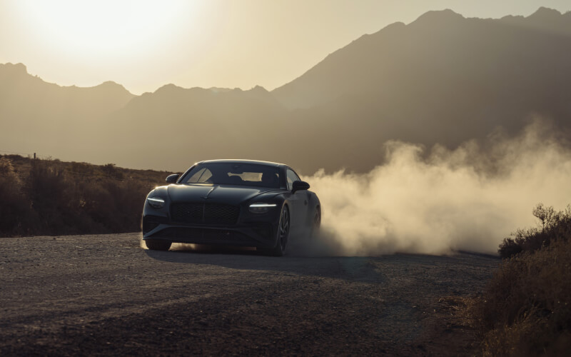 Check-up Media Bentley Continental GT S dust