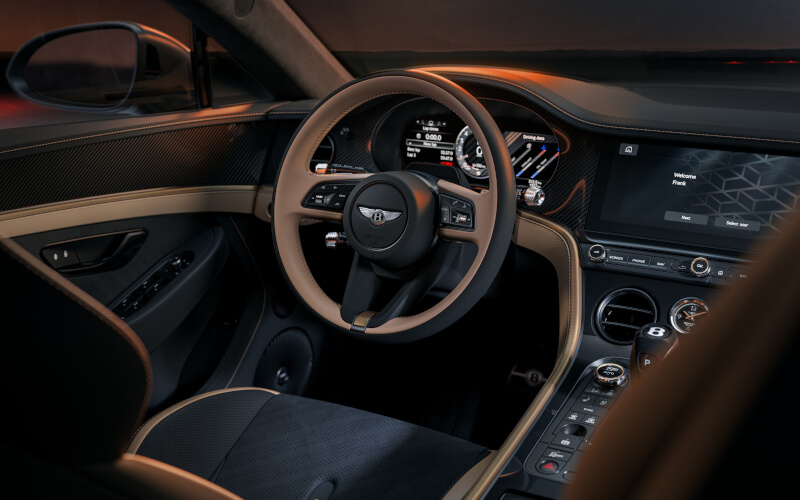 Check-up Media Bentley Supersports interior