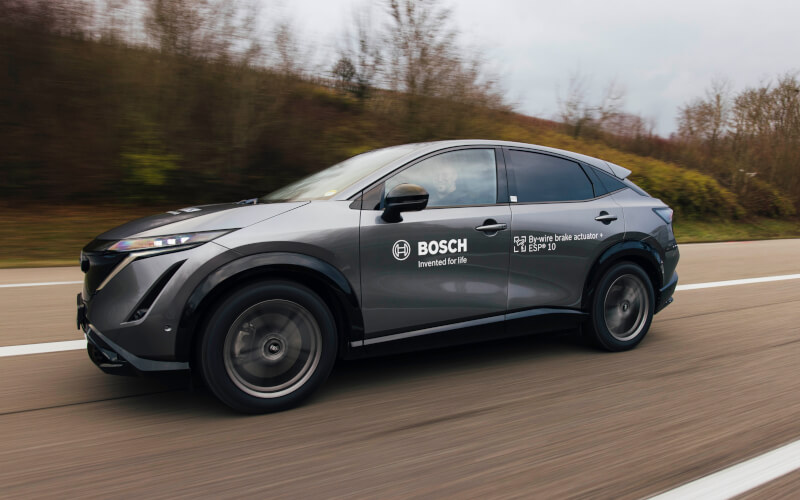Check-up Media Bosch brake-by-wire test