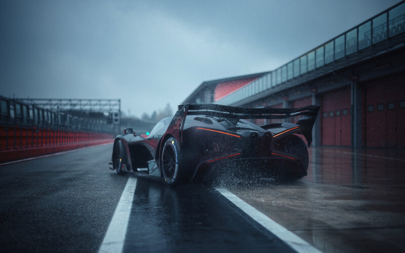 Check-up Media Bugatti Bolide rear