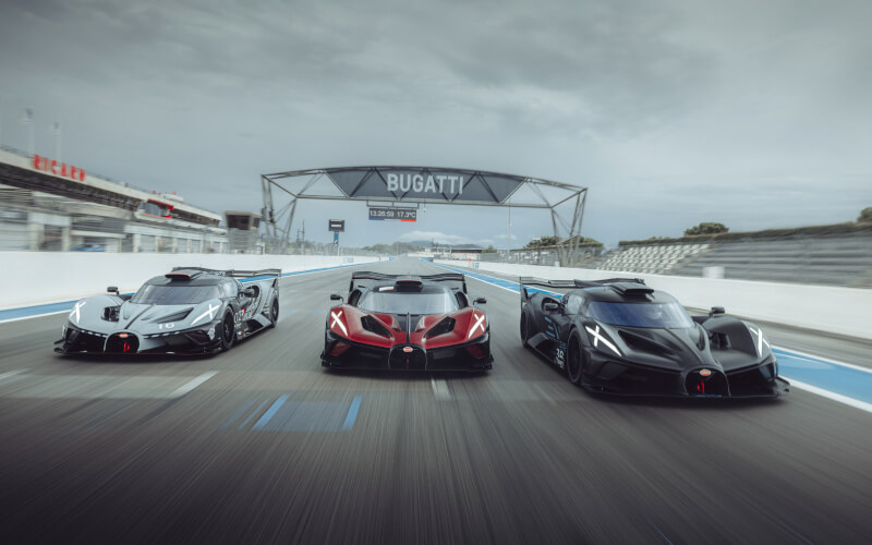 Check-up Media Bugatti Bolide track