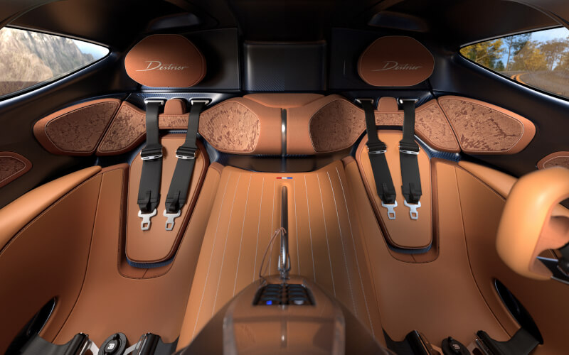 Check-up Media Bugatti Destrier seats