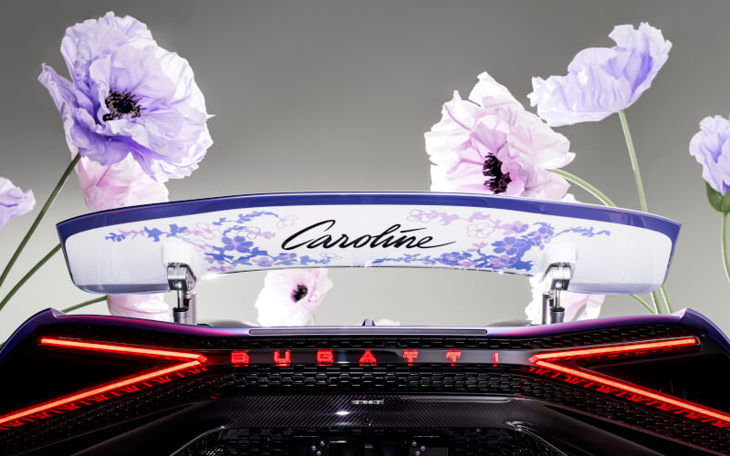 Check-up Media Bugatti W16 Mistral “Caroline” wing