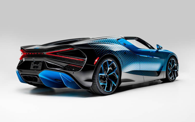 Check-up Media Bugatti W16 Mistral Fly Bug rear