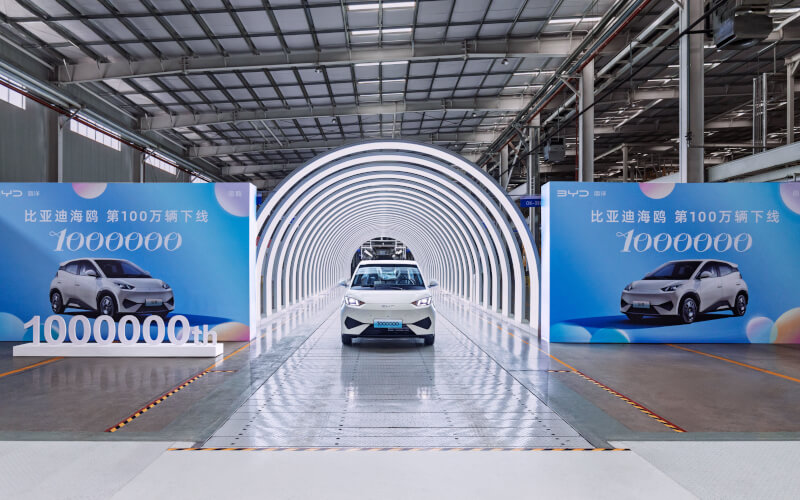 Check-up Media BYD DOLPHIN SURF one million