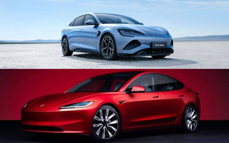 Check-up Media BYD Tesla