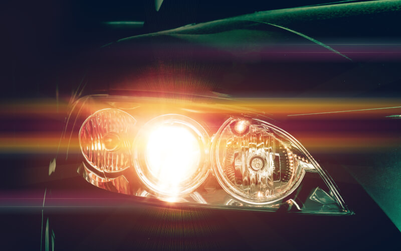 Check-up Media car headlamps