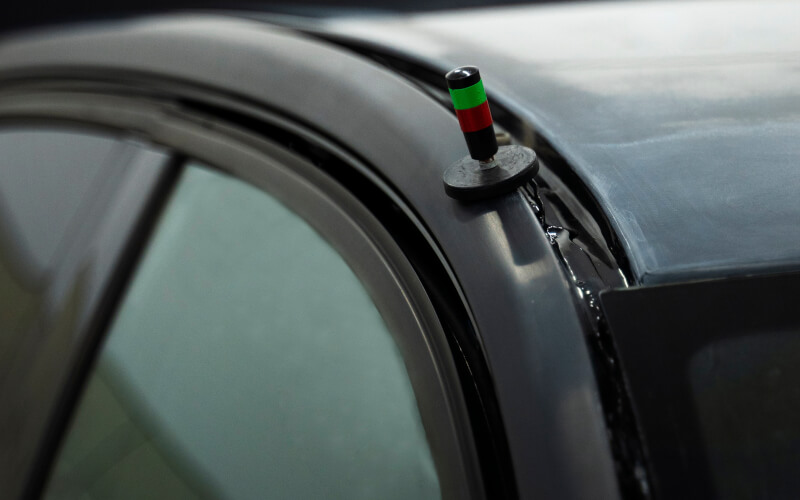 Check-up Media car window