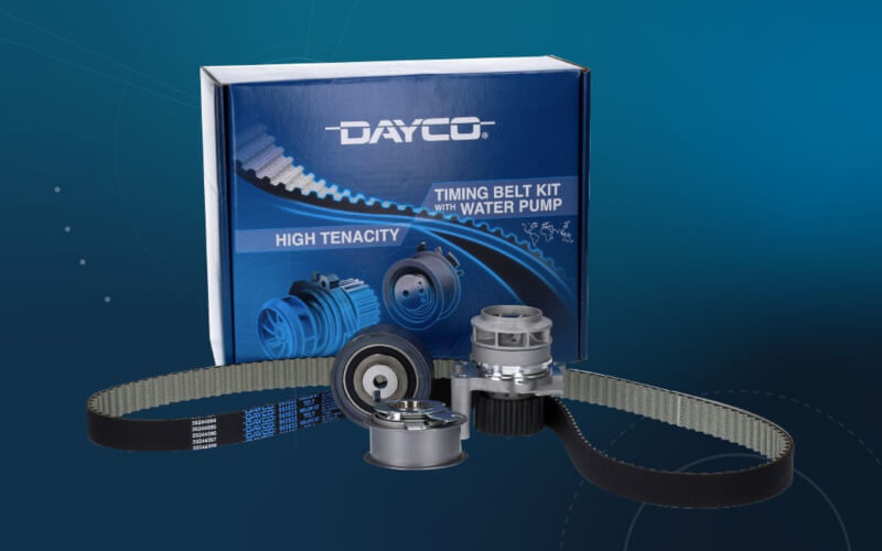 Check-up Media DAYCO timing belt kit with water pump