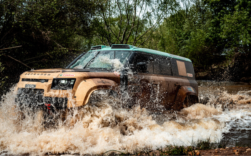 Check-up Media Defender Rally water