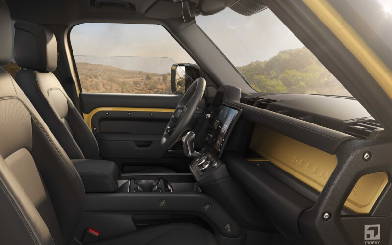 Check-up Media Defender Trophy interior