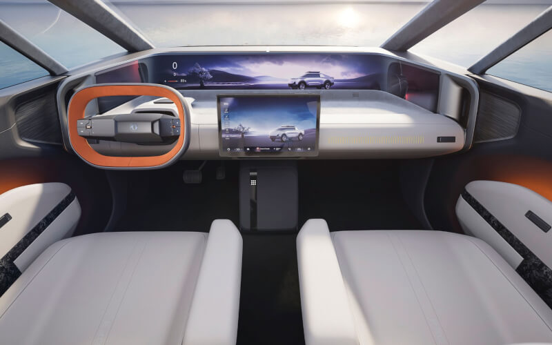 Check-up Media Dongfeng E-Truck interior