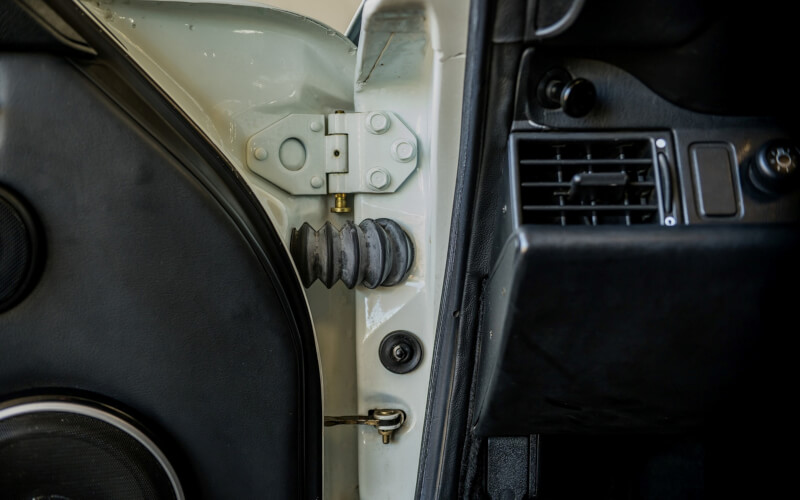 Check-up Media door hinge