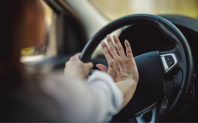 Check-up Media driver blowing horn