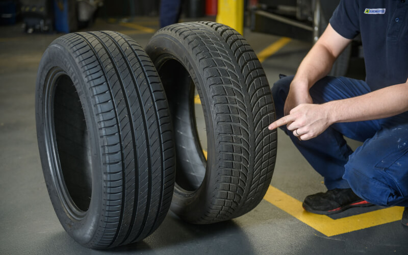 Check-up Media Euromaster tire change