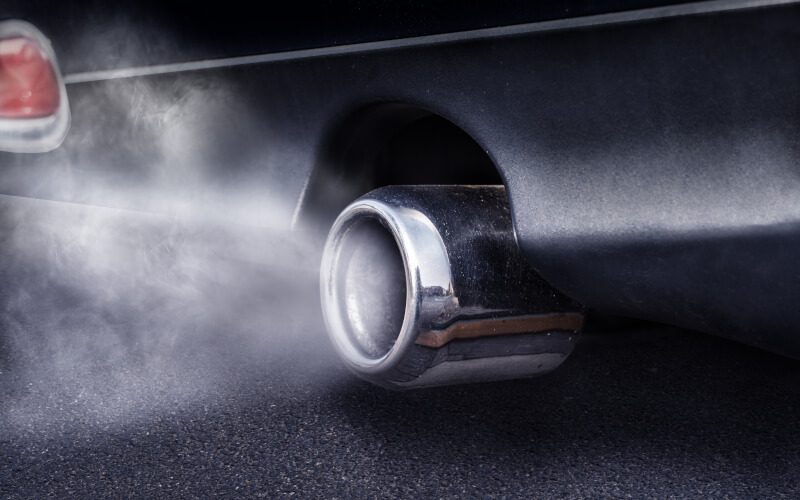 Check-up Media exhaust pipe