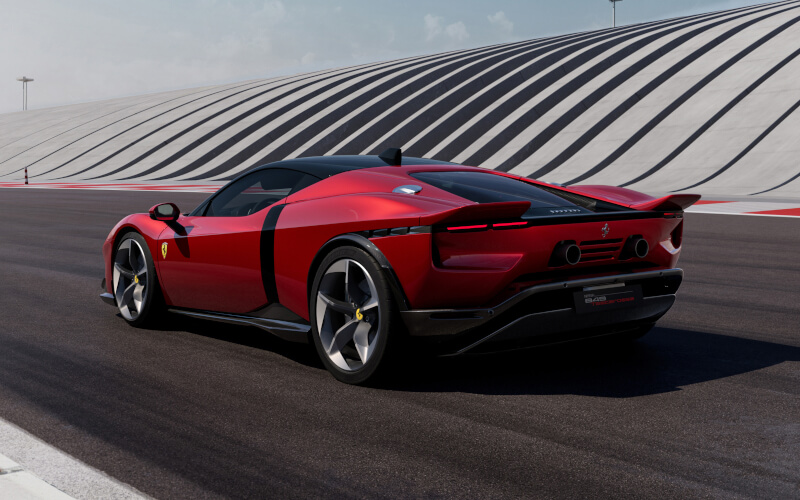 Check-up Media Ferrari 849 Testarossa rear