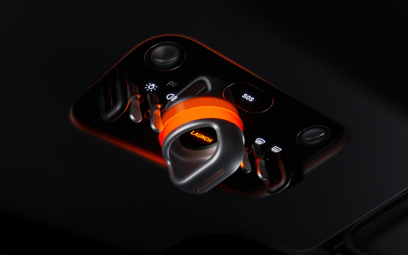 Check-up Media Ferrari Luce buttons