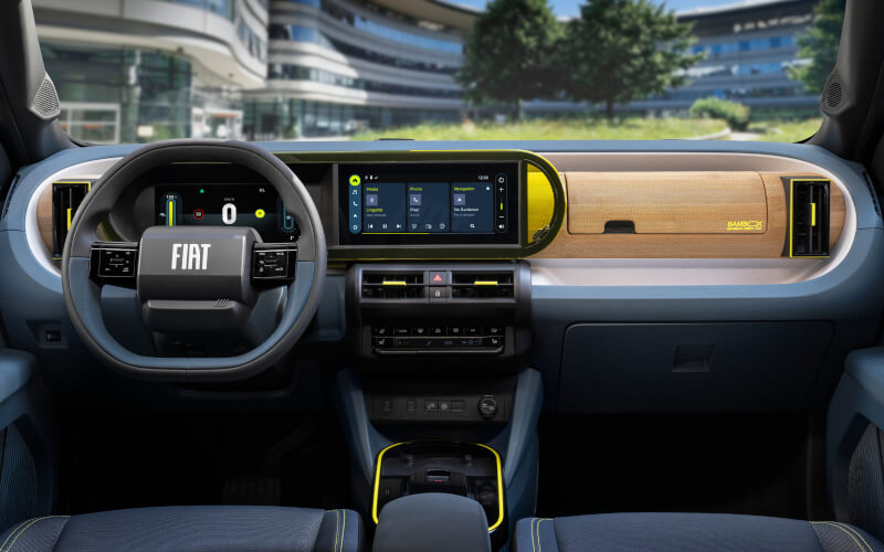 Check-up Media Fiat Grande Panda interior
