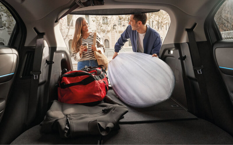 Check-up Media Honda HR-V luggage