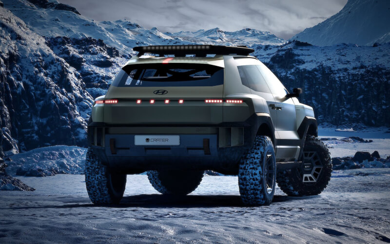 Check-up Media Hyundai CRATER Concept rear