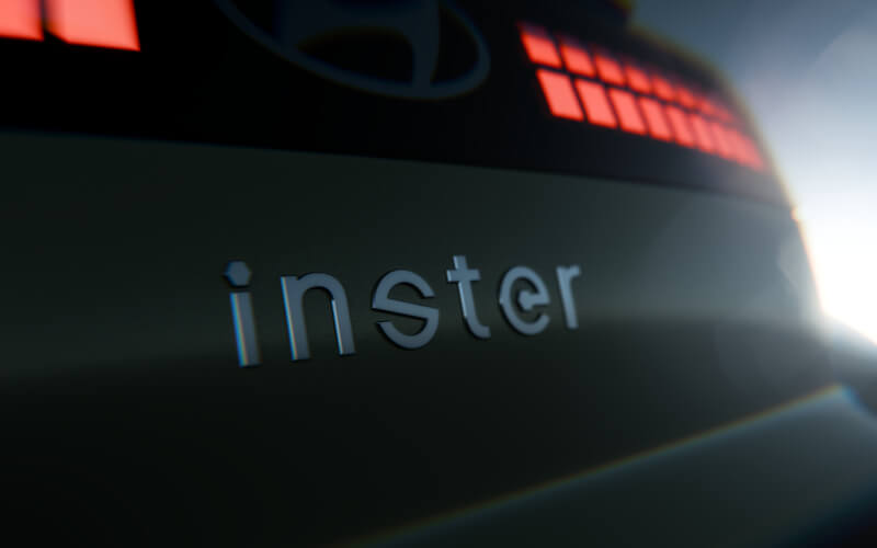 Check-up Media Hyundai INSTER rear