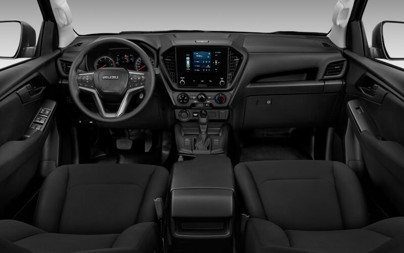 Check-up Media Isuzu D-MAX interior