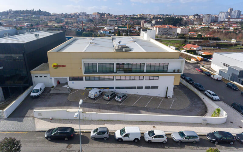 Check-up Media Japopeças warehouse