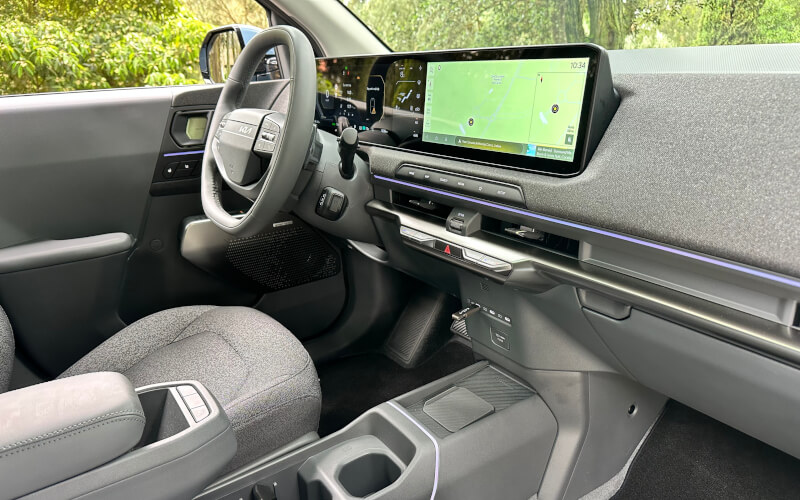 Check-up Media Kia EV2 interior