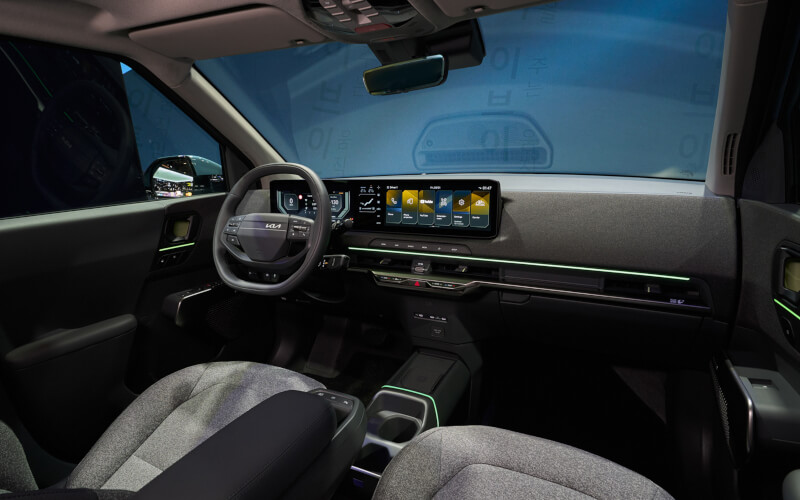 Check-up Media Kia EV2 interior
