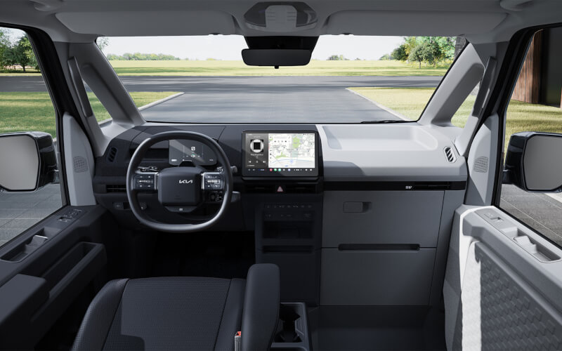 Check-up Media Kia PV5 interior