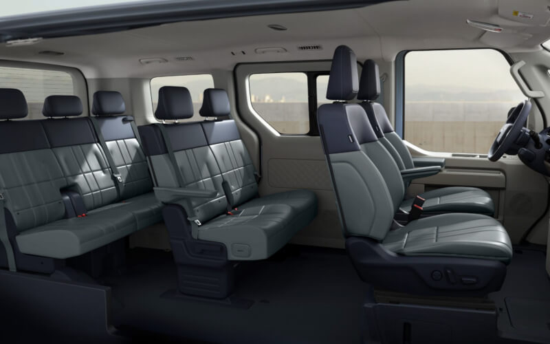 Check-up Media Kia PV5 seats