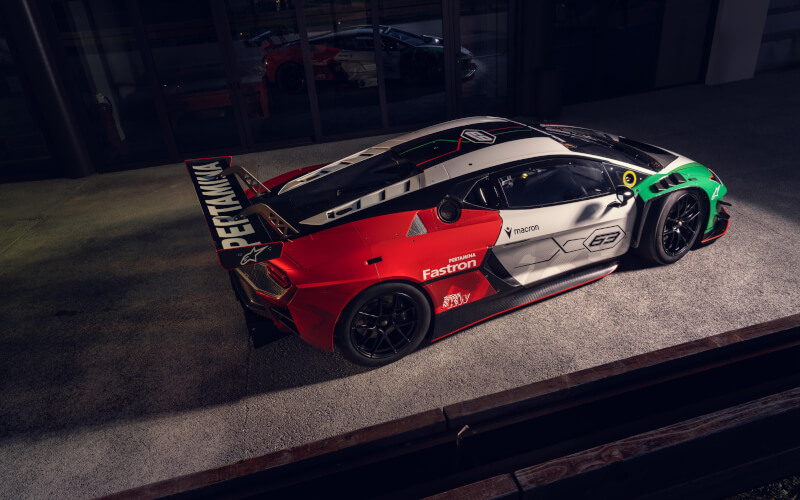 Check-up Media Lamborghini Temerario GT3 above