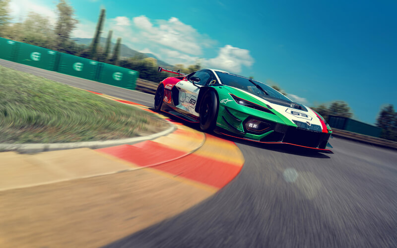 Check-up Media Lamborghini Temerario GT3 bend